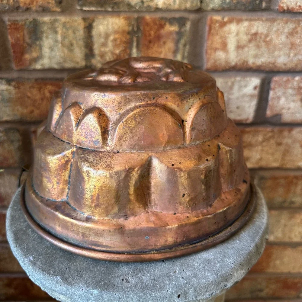 Vintage Copper Squirrel Bundt Cake Mold Wall Hanging Kitchen Decor Rustic
